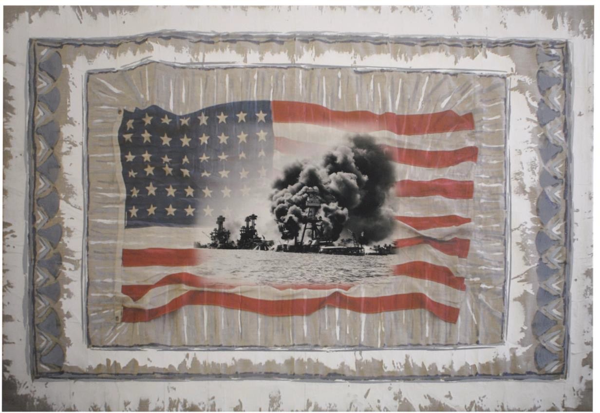 The Sinking Of The USS Arizona by Laura Roosevelt